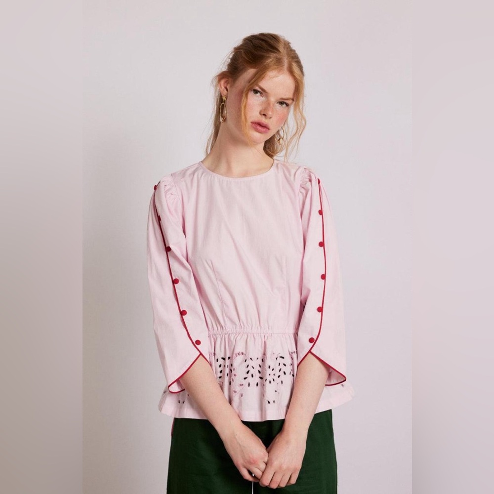 Damson Madder Perrie Blouse - Pink